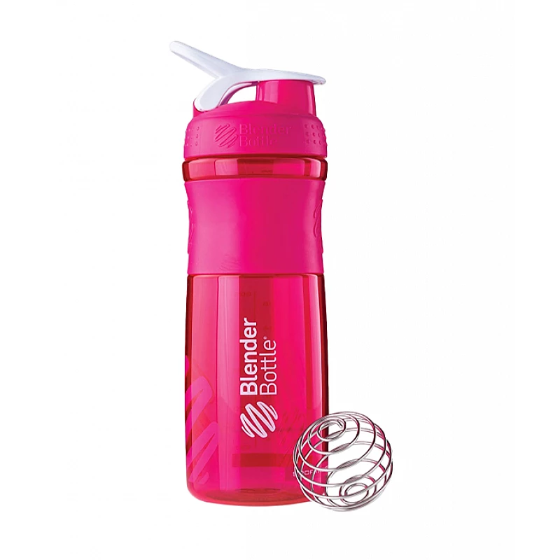 Спортивная бутылка-шейкер BlenderBottle SportMixer 28oz/820ml розовый (ORIGINAL) фото товару