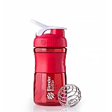 Спортивная бутылка-шейкер BlenderBottle SportMixer 20oz/590ml красный (ORIGINAL) фото товару