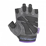 Перчатки для фитнеса и тяжелой атлетики Power System Cute Power PS-2560 женские Purple XL фото товара