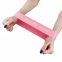 Замкнутая лента-эспандер Power System  PS-4061 Flex Loop Pink (сопротивление 12 кг)