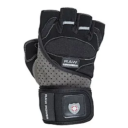 Перчатки для тяжелой атлетики Power System Raw Power PS-2850 XL Black/Grey