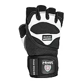 Перчатки для тяжелой атлетики Power System Raw Power PS-2850 L Black/White фото товара