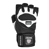 Перчатки для тяжелой атлетики Power System Raw Power PS-2850 XXL Black/White фото товара