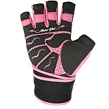 Перчатки для фитнеса и тяжелой атлетики Power System Rebel Girl PS-2720 L Pink фото товару