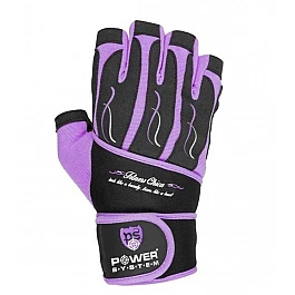 Перчатки для фитнеса и тяжелой атлетики женские Power System Fitness Chica PS-2710 S Purple
