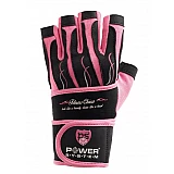 Перчатки для фитнеса и тяжелой атлетики женские Power System Fitness Chica  PS-2710 XS Pink фото товару
