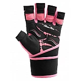Перчатки для фитнеса и тяжелой атлетики женские Power System Fitness Chica PS-2710 S Pink фото товару