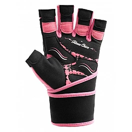 Перчатки для фитнеса и тяжелой атлетики женские Power System Fitness Chica PS-2710 S Pink