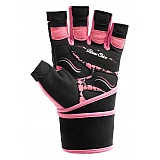 Перчатки для фитнеса и тяжелой атлетики женские Power System Fitness Chica PS-2710 M Pink фото товару