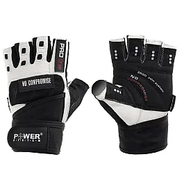 Перчатки для фитнеса и тяжелой атлетики Power System No Compromise PS-2700 S Black/White