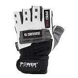 Перчатки для фитнеса и тяжелой атлетики Power System No Compromise PS-2700 L Grey/White фото товара