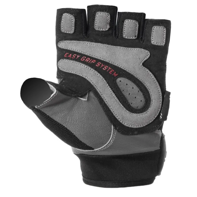 Перчатки для фитнеса и тяжелой атлетики Power System Easy Grip PS-2670 XS Black/Grey фото товару