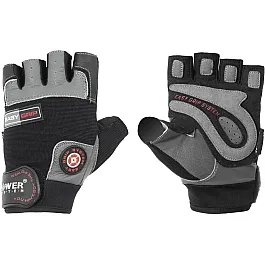 Перчатки для фитнеса и тяжелой атлетики Power System Easy Grip PS-2670 XS Black/Grey