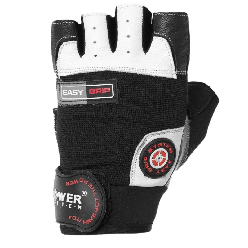 Перчатки для фитнеса и тяжелой атлетики Power System Easy Grip PS-2670 XS Black/White фото товару