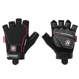 Перчатки для фитнеса и тяжелой атлетики Power System Man’s Power PS-2580 XS Black
