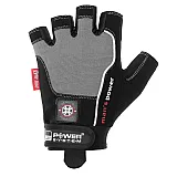 Перчатки для фитнеса и тяжелой атлетики Power System Man’s Power PS-2580 L Black/Grey фото товара