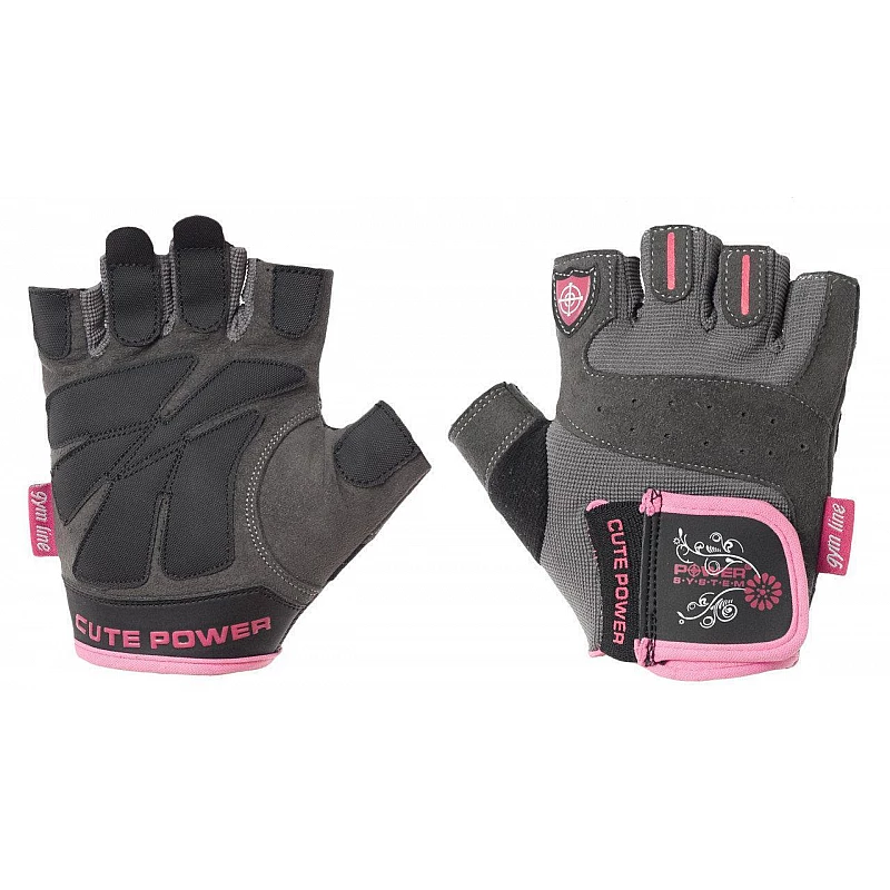 Перчатки для фитнеса и тяжелой атлетики Power System Cute Power PS-2560 женские M Pink фото товара