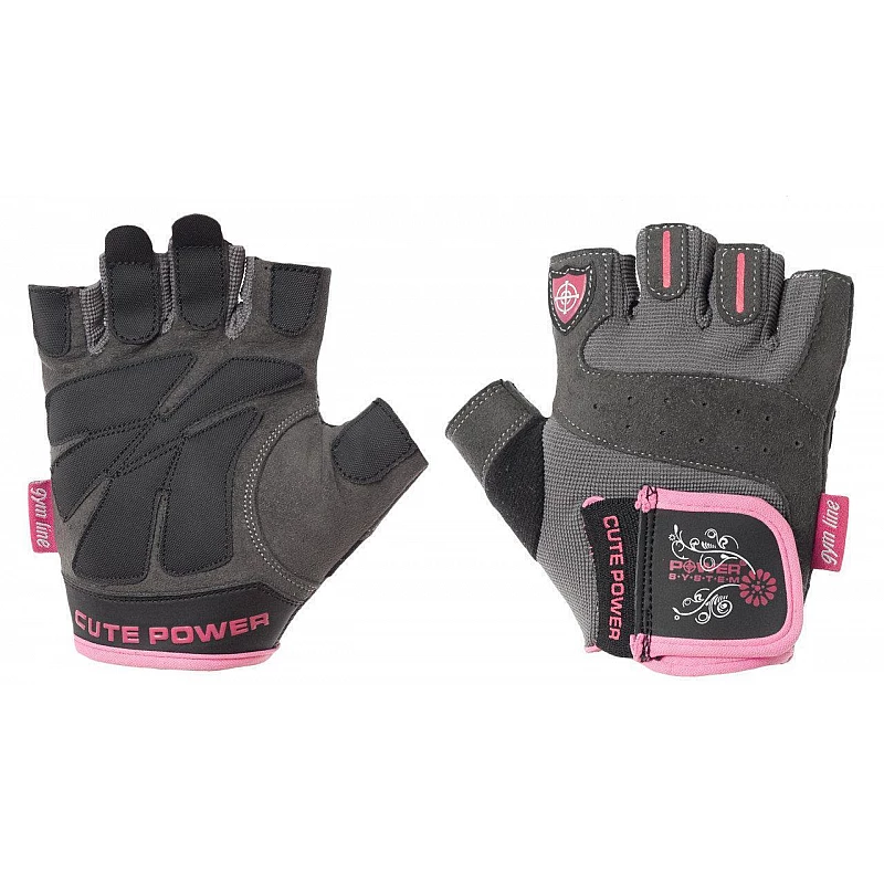 Перчатки для фитнеса и тяжелой атлетики Power System Cute Power PS-2560 женские L Pink фото товара