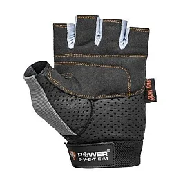Перчатки для фитнеса и тяжелой атлетики Power System Power Plus PS-2500 XXL Black/Grey