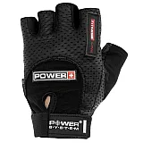 Перчатки для фитнеса и тяжелой атлетики Power System Power Plus PS-2500 S Black фото товару
