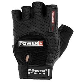 Перчатки для фитнеса и тяжелой атлетики Power System Power Plus PS-2500 M Black
