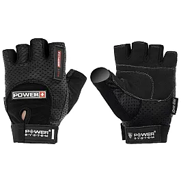 Перчатки для фитнеса и тяжелой атлетики Power System Power Plus PS-2500 M Black