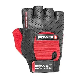 Перчатки для фитнеса и тяжелой атлетики Power System Power Plus PS-2500 XXL Black/Red