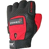 Перчатки для фитнеса и тяжелой атлетики Power System Power Plus PS-2500 XXL Black/Red фото товару