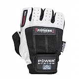 Перчатки для фитнеса и тяжелой атлетики Power System Fitness PS-2300 XL Black/White фото товару