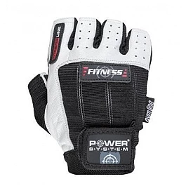 Перчатки для фитнеса и тяжелой атлетики Power System Fitness PS-2300 XXL Black/White