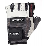 Перчатки для фитнеса и тяжелой атлетики Power System Fitness PS-2300 S Grey/White фото товара