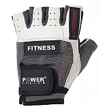 Перчатки для фитнеса и тяжелой атлетики Power System Fitness PS-2300 XL Grey/White фото товара
