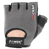 Перчатки для фитнеса и тяжелой атлетики Power System Pro Grip PS-2250 S Grey фото товару