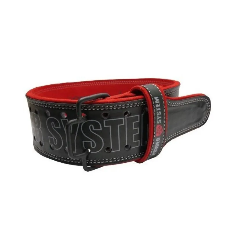 Пояс для тяжелой атлетики Power System Beast PS-3830 L Black/Red фото товару