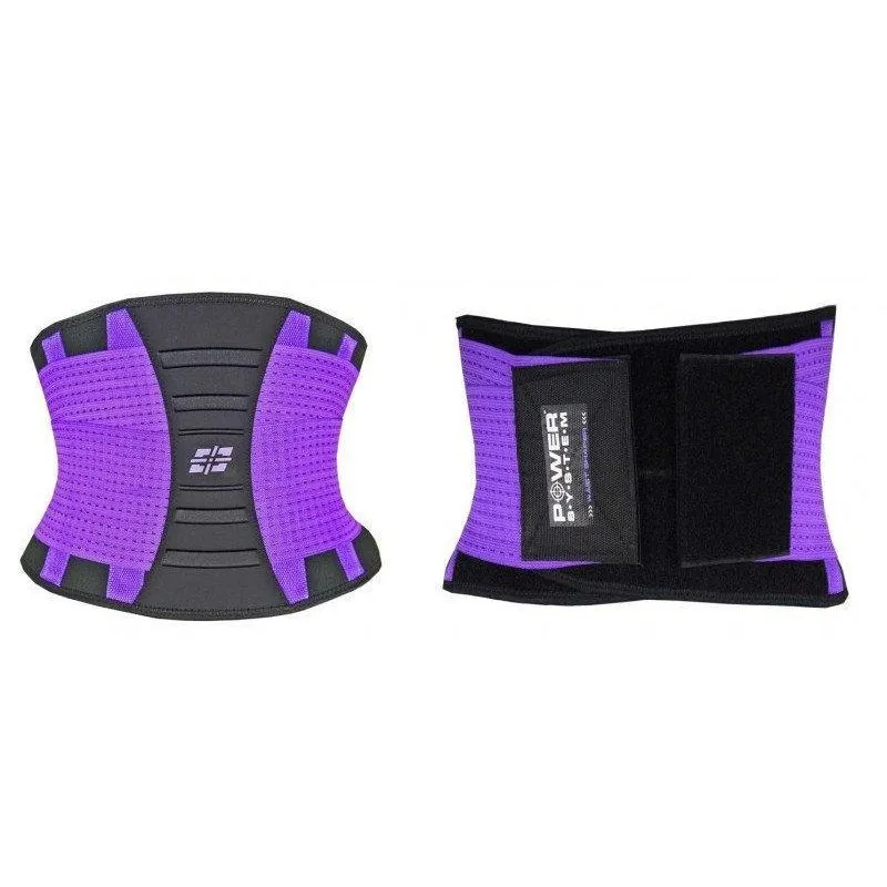 Пояс для поддержки спины Power System Waist Shaper PS-6031 S/M Purple фото товару