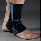 Эластический Голеностоп Power System Ankle Support Evo PS-6022 XL Black/Blue фото товару