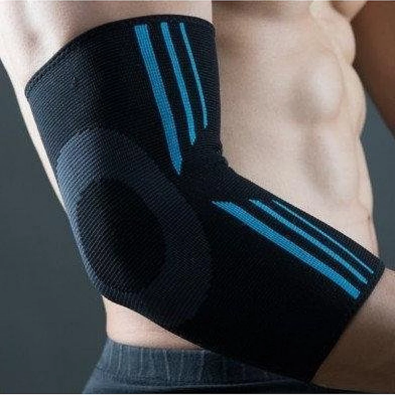 Эластический налокотник Power System Elbow Support Evo PS-6020 XL Black/Blue фото товару