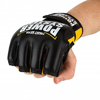 Перчатки для ММА Power System PS 5010 Katame Evo S/M Black/Yellow