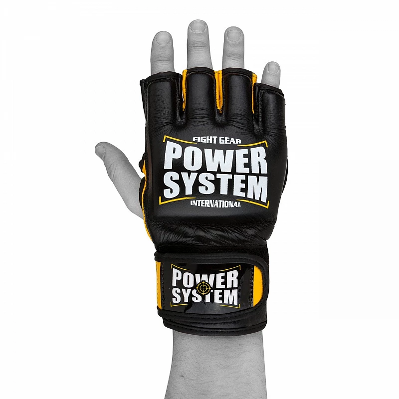 Перчатки для ММА Power System PS 5010 Katame Evo S/M Black/Yellow фото товара