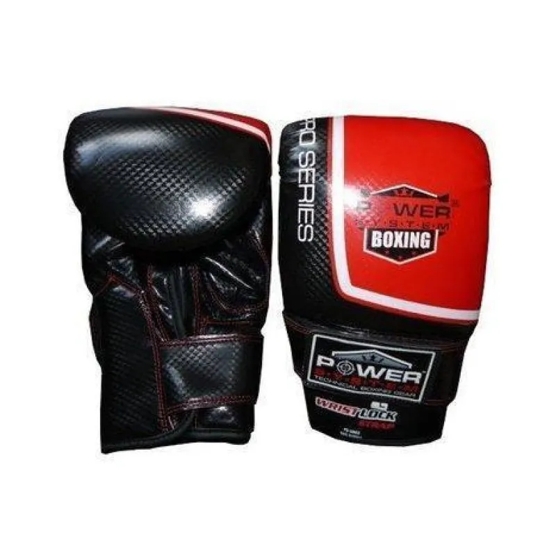 Перчатки снарядные Power System PS 5003 Bag Gloves Storm L Black/Red фото товара