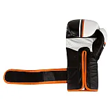 Перчатки для бокса PowerSystem PS 5006 Contender 14oz Black/Orange Line фото товара