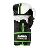 Перчатки для бокса PowerSystem PS 5006 Contender 10oz Black/Green Line фото товара