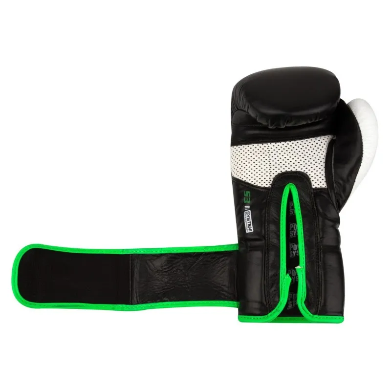 Перчатки для бокса PowerSystem PS 5004 Impact 10oz Black фото товару