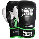 Перчатки для бокса PowerSystem PS 5004 Impact 14oz Black фото товару