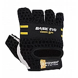 Перчатки для фитнеса и тяжелой атлетики Power System Basic EVO PS-2100 XS Black/Yellow Line фото товару