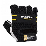 Перчатки для фитнеса и тяжелой атлетики Power System Basic EVO PS-2100 M Black/Yellow Line фото товара