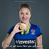 Капа OPRO Power-Fit Bling-Teeth Series Black/White фото товару