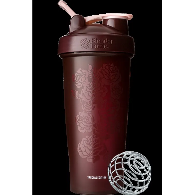 Шейкер спортивный BlenderBottle Classic Loop 28oz/820ml Spec Edition Amour Roses (ORIGINAL) фото товару