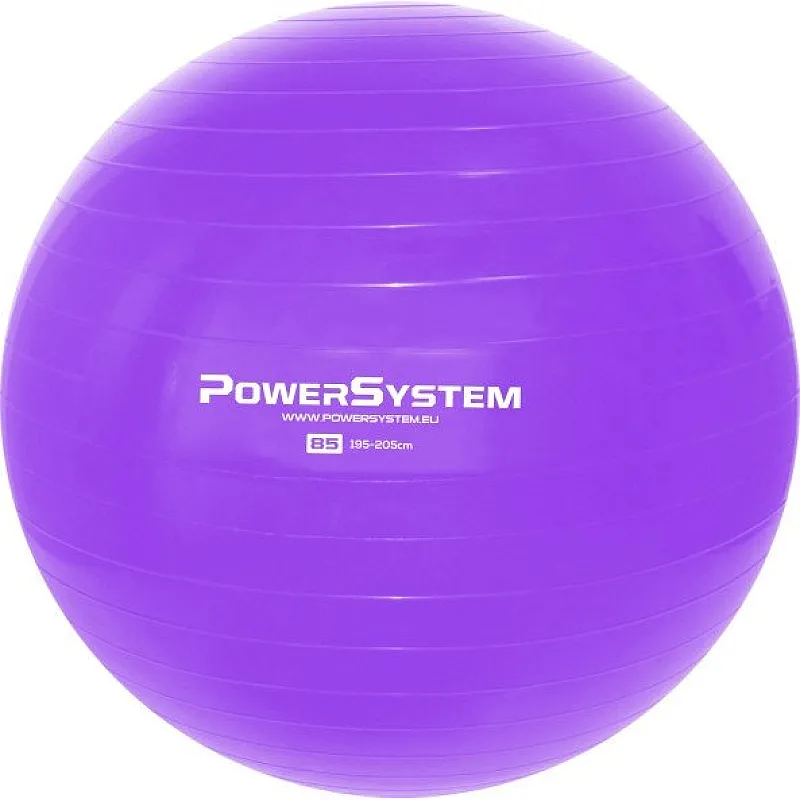 Мяч для фитнеса и гимнастики POWER SYSTEM PS-4018 85 cm Purple фото товару