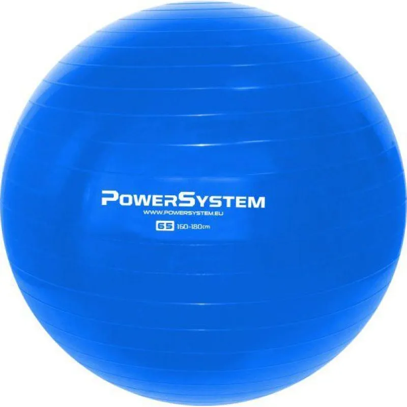 Мяч для фитнеса и гимнастики POWER SYSTEM PS-4012 65 cm Blue фото товара
